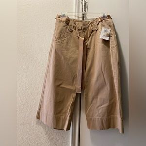 FADED GLORY SATEEN GAUCHO PANTS